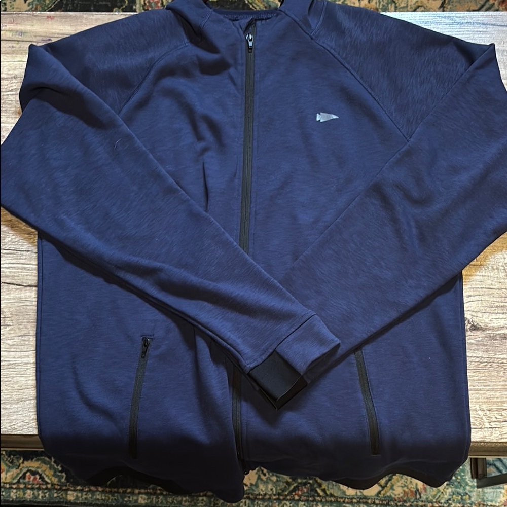 GORUCK Performance Navy Blue Full-Zip Jacket